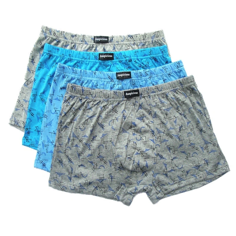 West Louis: Breezy Cotton Boxers - Your Everyday Comfort in a Pack of Five.